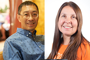 Two OSU-Tulsa faculty honored with top campus awards