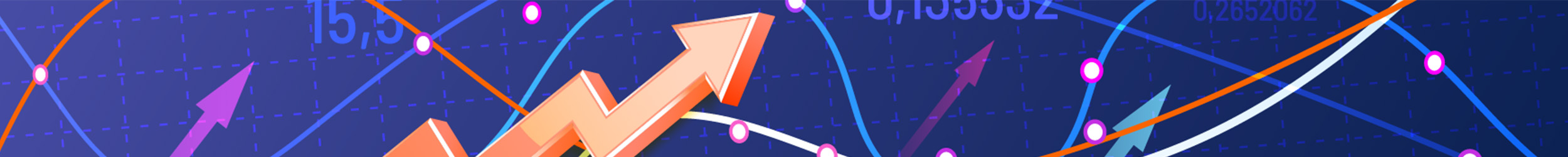 Vector candlestick stock‑market graph with bars on a light grid background. Vector candlestick stock‑market graph with bars on a light grid background.